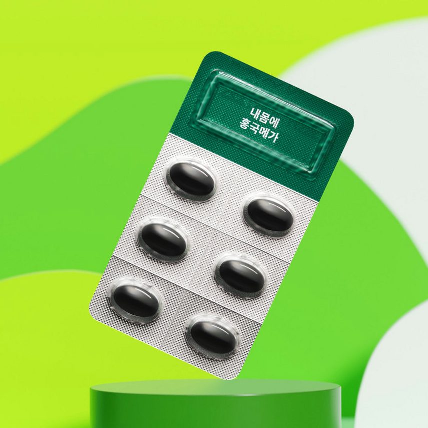 내몸에 홍국메가 영양제 콜레스테롤 HDL LDL 낮추는 홍국+오메가3 60캡슐, 1개